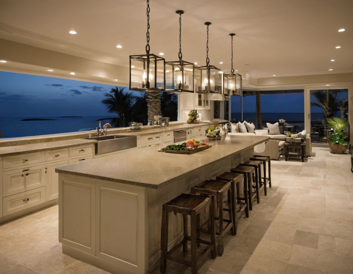 Car-free Al Marjan Island guide visual for Which fixture specifications should be checked before buying kitchen island pendants