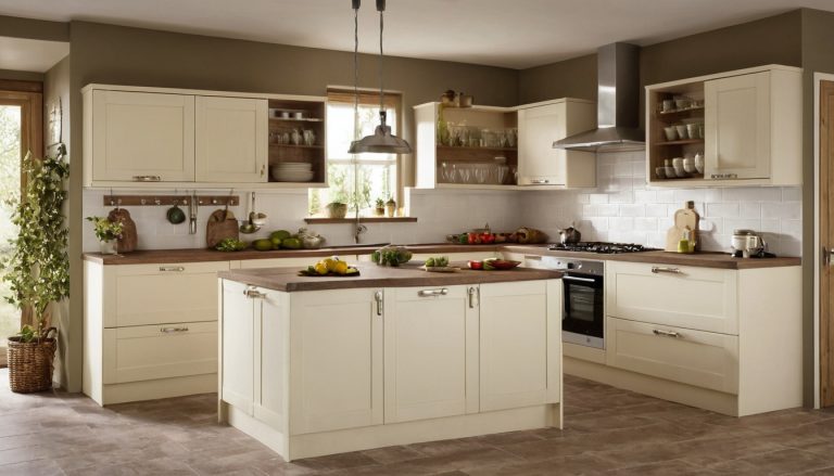 Which country-kitchen details age well in hot, dusty homes editorial visual