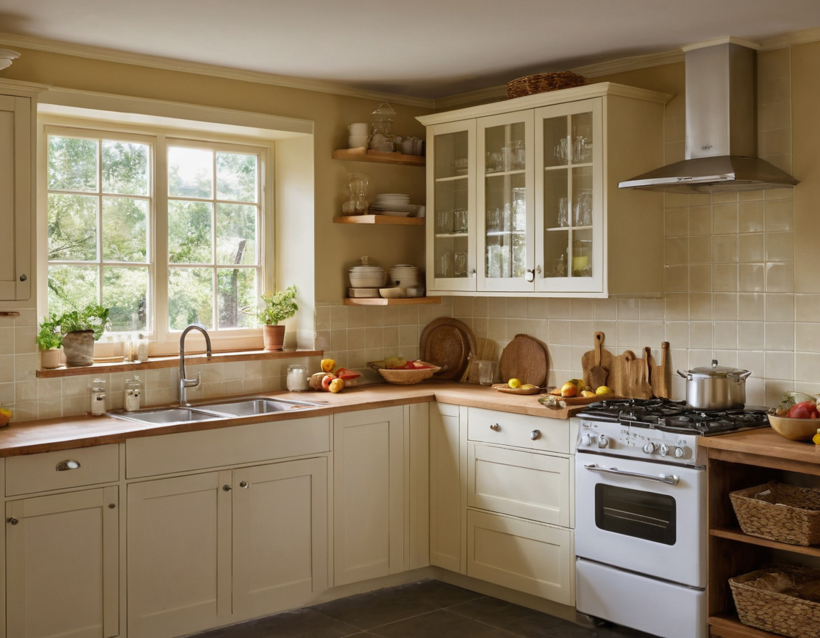 How should homeowners specify, test, budget, and install a durable country kitchen editorial visual